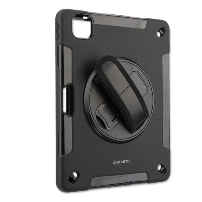 4smarts Durable Cover Strap Stand Tablet Case for Samsung Galaxy Tab S6 Lite P610/615 - Black