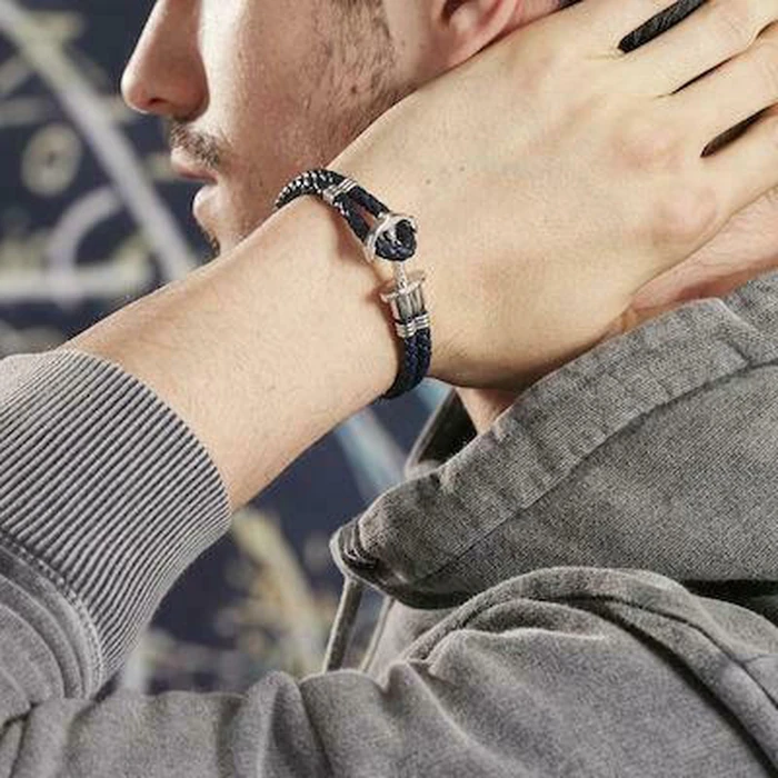 Paul Hewitt Phrep Large Βραχιόλι με σχέδιο ʼγκυρα από Δέρμα PH-PH-L-S-N-L