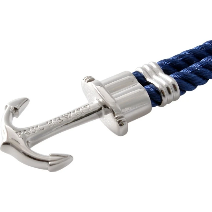 Paul Hewitt Phrep Medium Βραχιόλι με σχέδιο ʼγκυρα από Ασήμι PH-PH-N-S-N-M