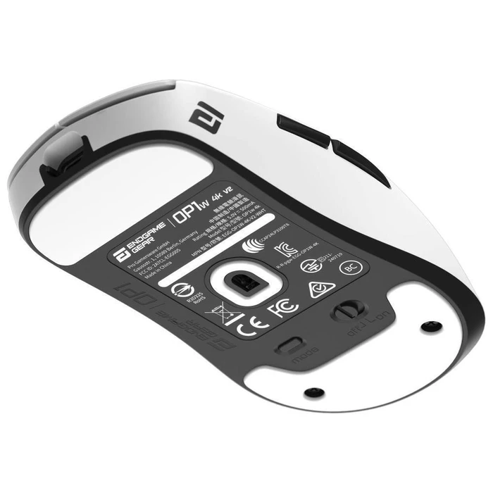Endgame Gear OP1w 4k v2 Wireless Gaming Mouse, 4000Hz, 30000 DPI - White