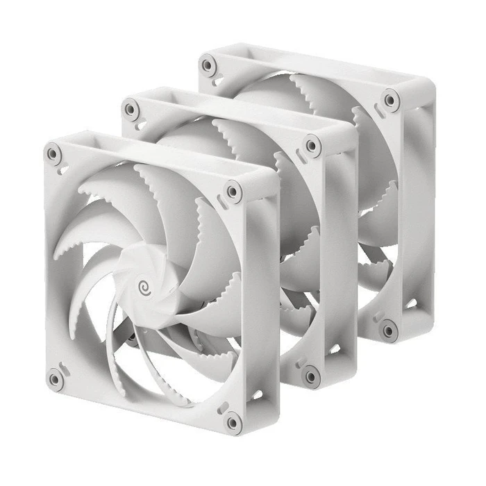 PC Case Fan Pro GamersWare HAVN H12 Single Pack White 120mm A RGB Metal Core