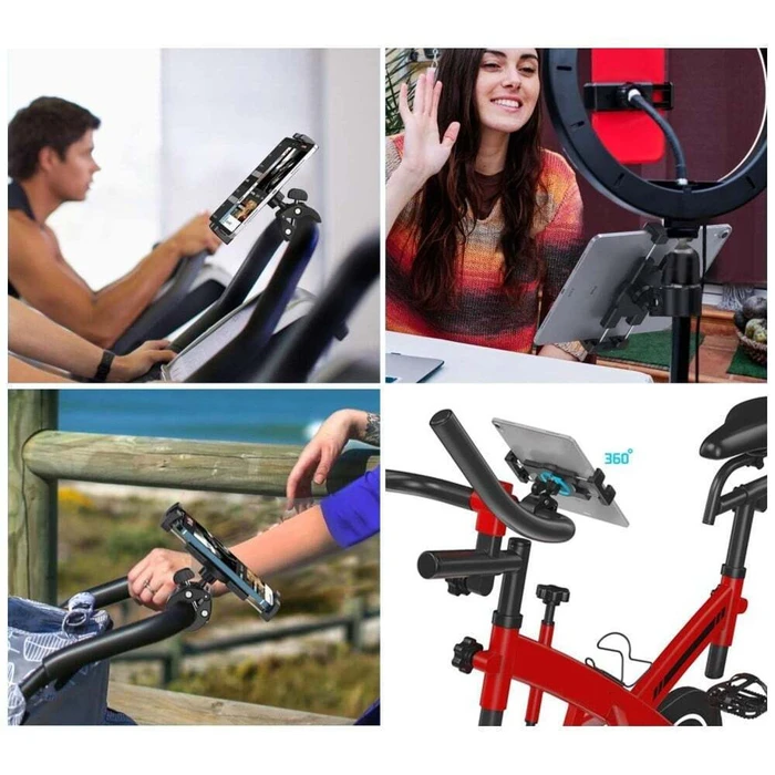 rgoFix H24 Motorcycle Phone Mount with Adjustable Handlebar Arm - 4SMARTS (541092)