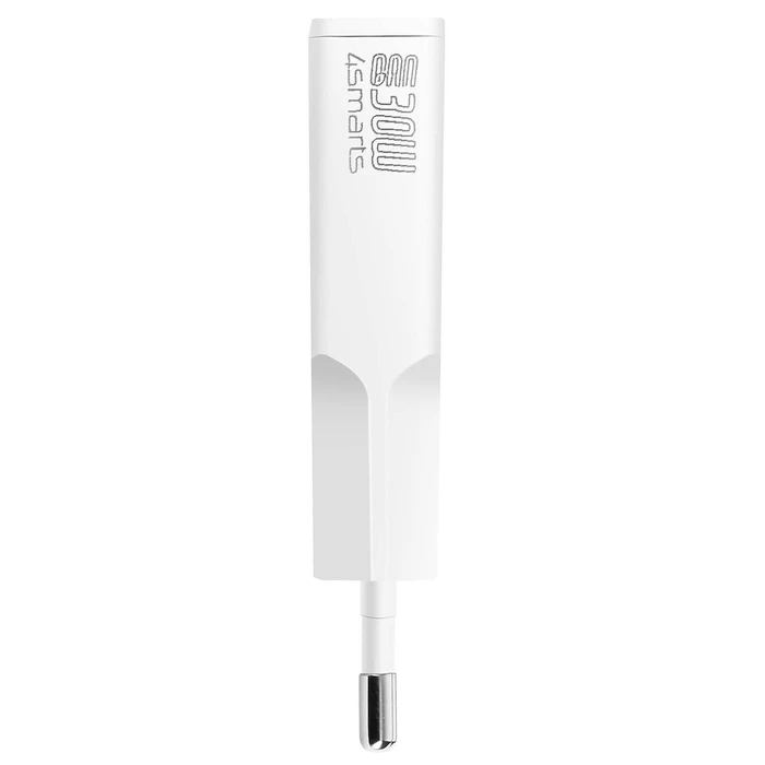 4SMARTS PDPlug Slim USB-C Wall Charger 30W (GaN) - White