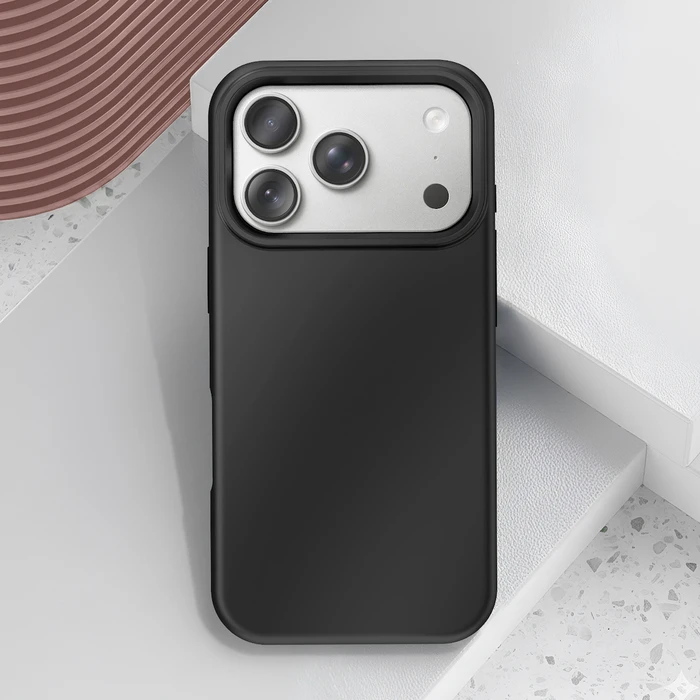 Θήκη 4smarts MagSafe Σιλικόνης για iPhone 17 Pro - Μαύρο