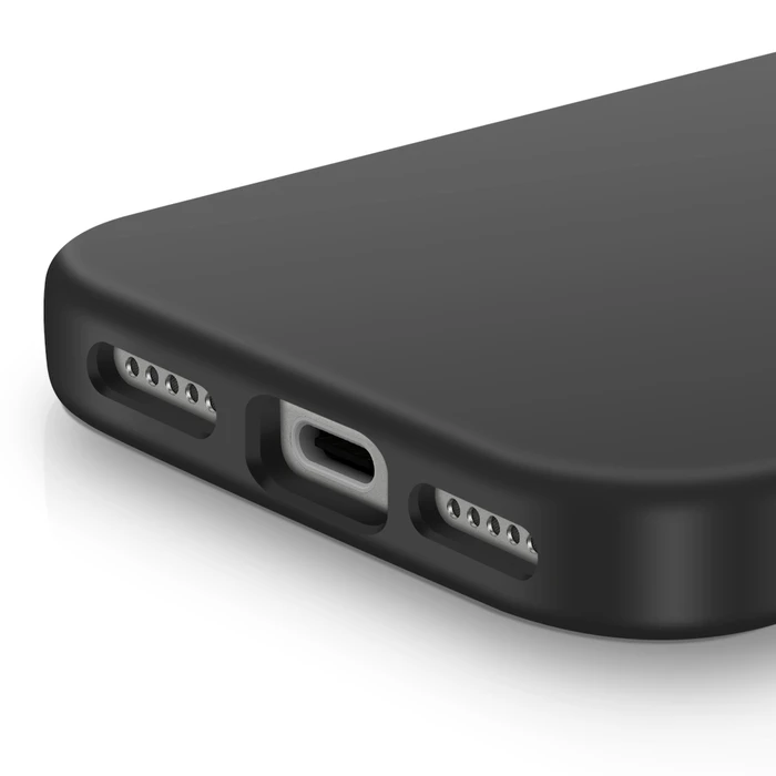 Θήκη 4smarts MagSafe Σιλικόνης για iPhone 17 Pro - Μαύρο