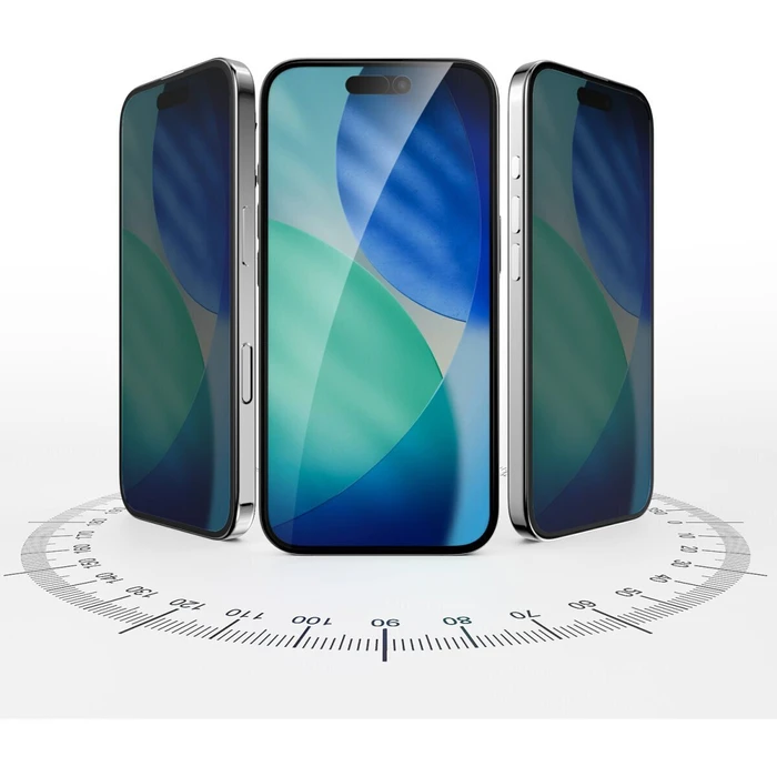 4Smarts Tempered Glass Προστασίας Ιδιωτικότητας για iPhone 17 / 17 Pro / 16 Pro