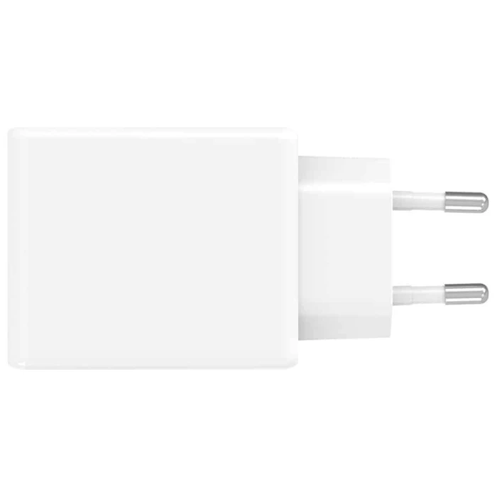 4Smarts PDPlug Slim Dual 65W GaN Διπλός Φορτιστής USB-C (2x USB-C) - Λευκό