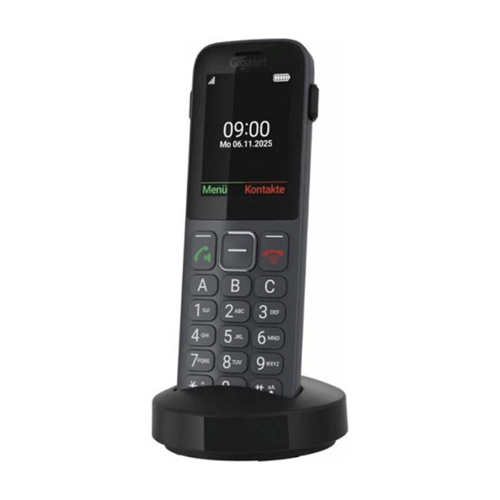Gigaset Comfort 600 SIM Μαύρο (S30853-H1236-R101)