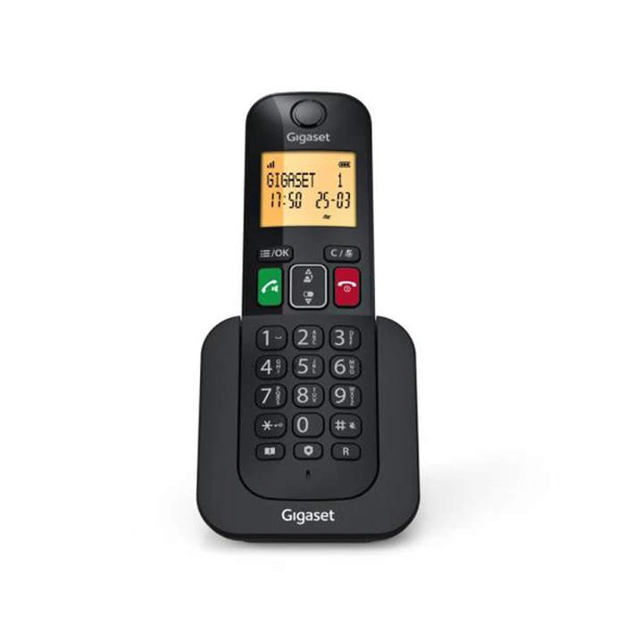 GIGASET WIRELESS PHONE ELEMENTAL 400 BLACK (S30852-H3009-D201)