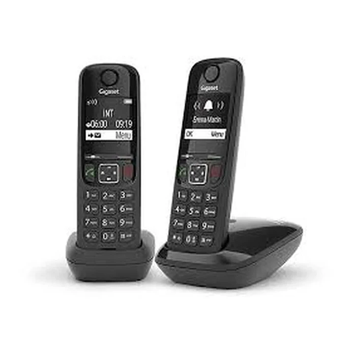 Gigaset Essential 300 Ασύρματο Τηλέφωνο Duo Μαύρο
