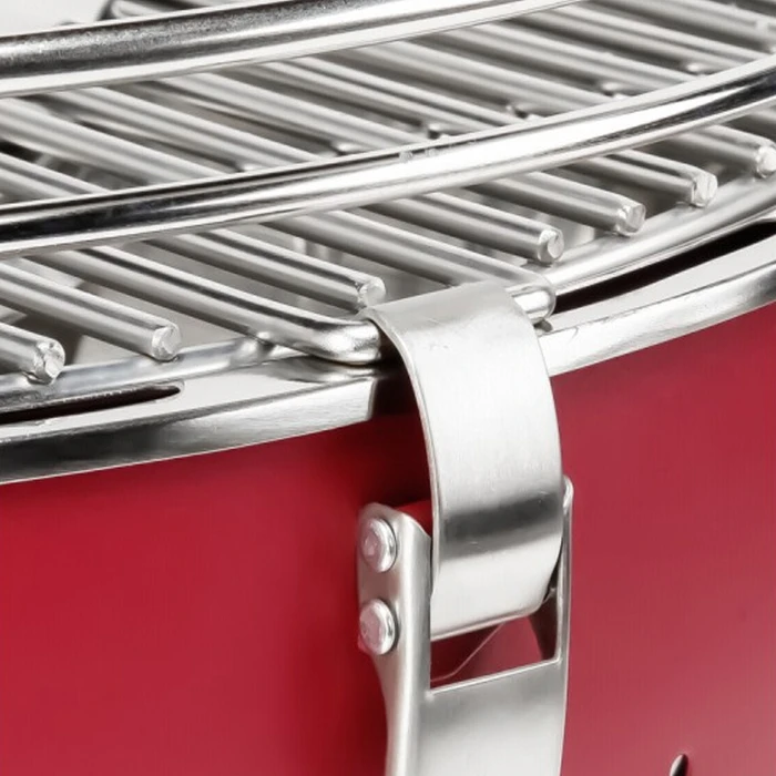 LotusGrill G435 XL Ανοξείδωτη Φορητή Ψησταριά Κάρβουνου 40.5 εκ. (G-RO-435P)