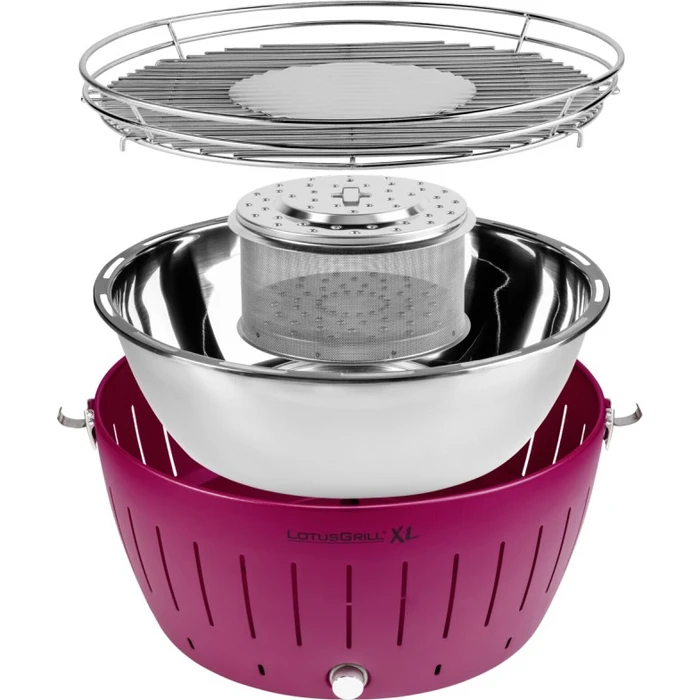 LotusGrill G435 XL Ανοξείδωτη Φορητή Ψησταριά Κάρβουνου 40,5x40,5εκ. (G-LI-435P)