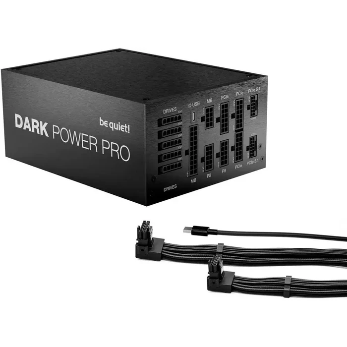 Be Quiet Dark Power Pro 14 IO 1600W Full Modular ATX 3.1 80 PLUS Titanium Power Supply (PSU)