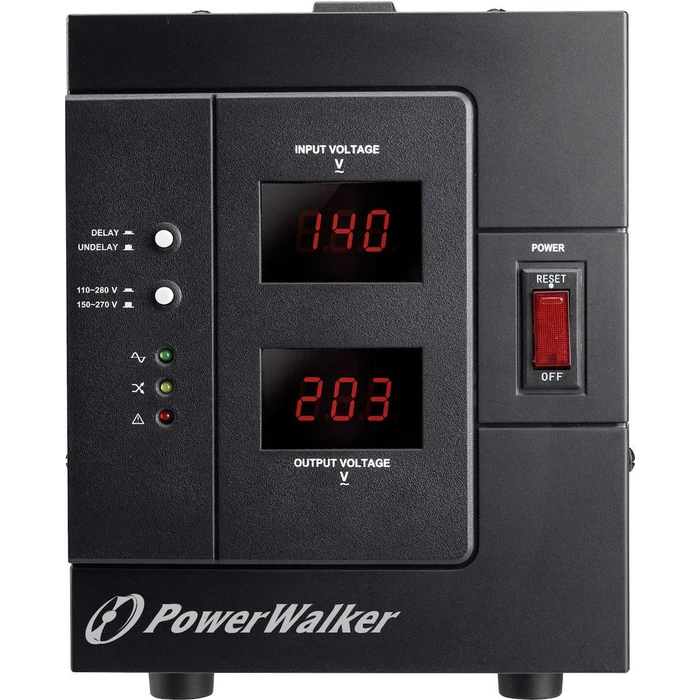 Powerwalker AVR 3000 SIV Σταθεροποιητής Τάσης 3000VA με 2 Πρίζες Ρεύματος