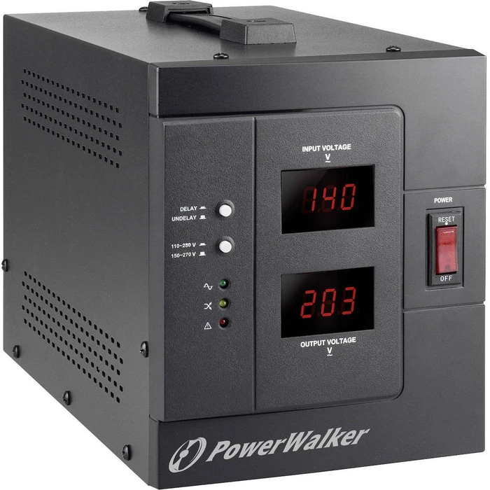 Powerwalker AVR 3000 SIV Σταθεροποιητής Τάσης 3000VA με 2 Πρίζες Ρεύματος