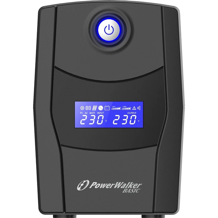 Powerwalker Basic VI 600 STL FR UPS Line-Interactive 600VA / 360W with 2 Schuko outlets