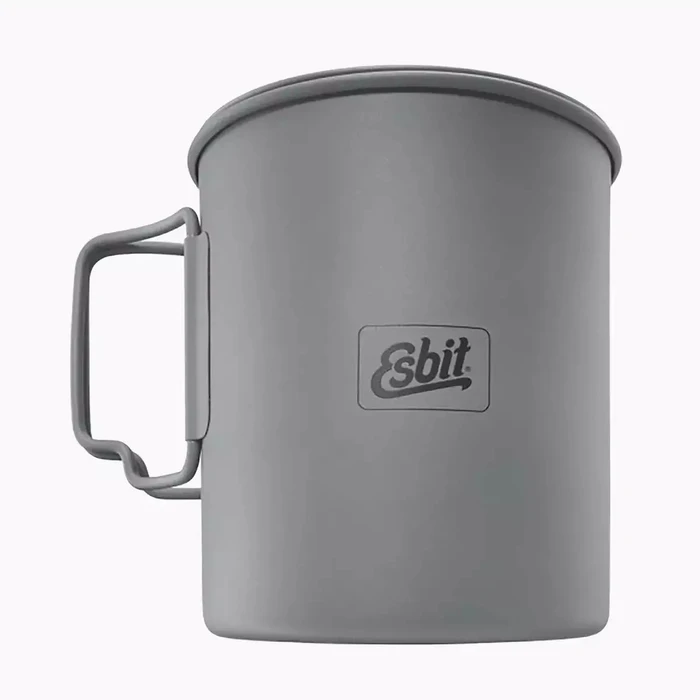 Esbit Handled Tumbler Θερμός 750ml Γκρι με Καλαμάκι και Λαβή 4490