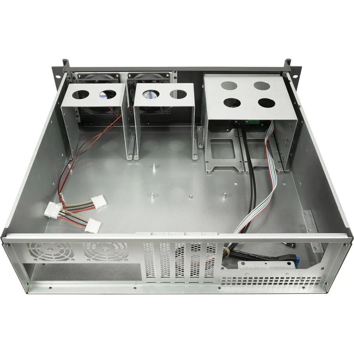 Inter-Tech IPC 3U-K-340L Rackmount κουτί (μαύρο, 3U)