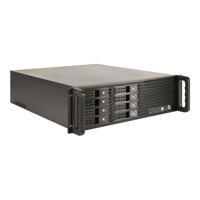 Inter-Tech 48.3cm IPC 3U-3508 3HE STORAGE o.PSU