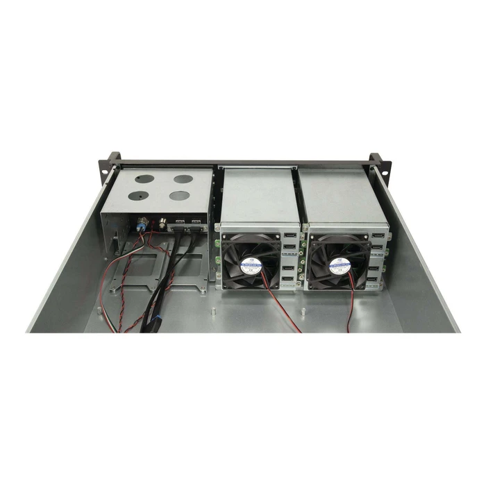 Inter-Tech 48.3cm IPC 3U-3508 3HE STORAGE o.PSU