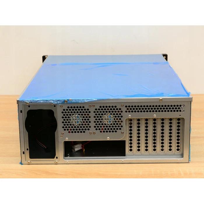Inter-Tech 4U-4724 (black) - 19" 4U Industrial Rack Chassis