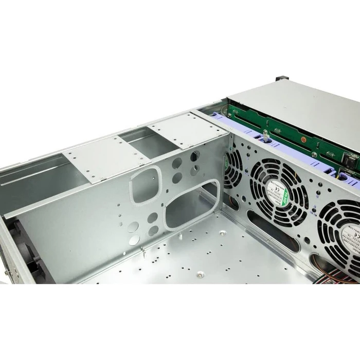 Inter-Tech 4U-4724 (black) - 19" 4U Industrial Rack Chassis
