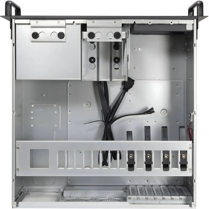 Inter-Tech 4U-47045 4U Rackmount Server Case - Black