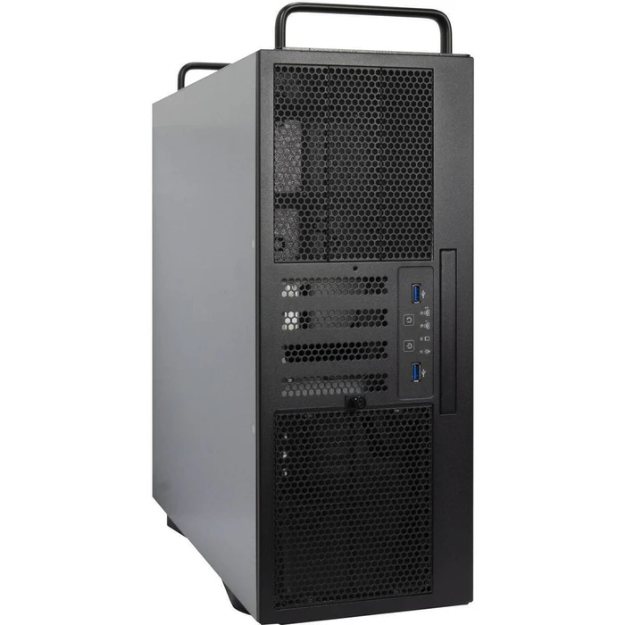Inter-Tech 4U-47045 4U Rackmount Server Case - Black