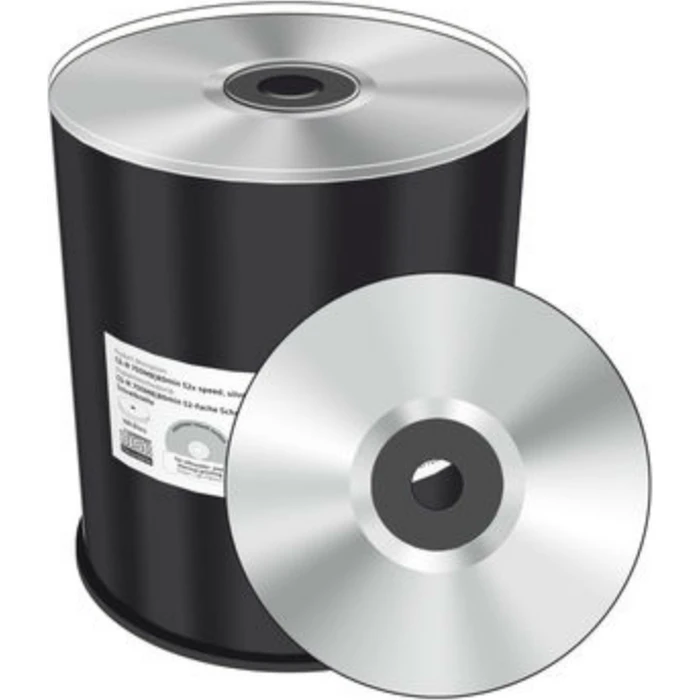 MediaRange CD-R 700MB 100 τεμ. πλήρως εκτυπώσιμη, ασημί (MR285)