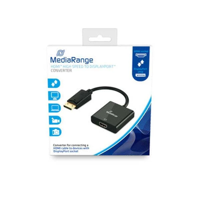 MediaRange Καλώδιο Μετατροπέας HDMI σε DisplayPort MRCS177
