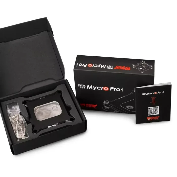 Thermal Grizzly Mycro Pro RGB CPU Block Socket 1851 Black (TG-MY-P-RGB-i1851)