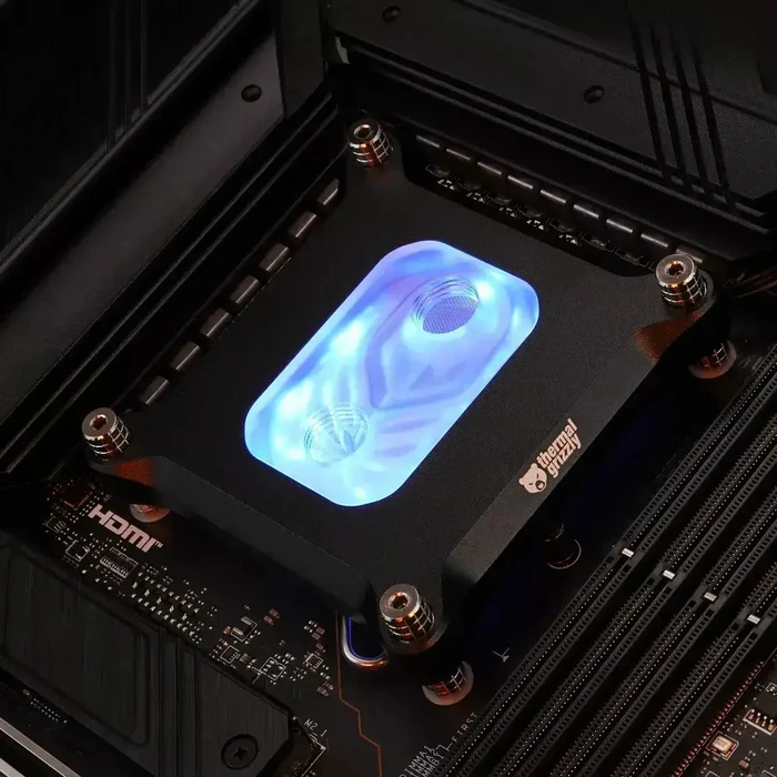 Thermal Grizzly Mycro Pro RGB CPU Block Socket 1851 Black (TG-MY-P-RGB-i1851)