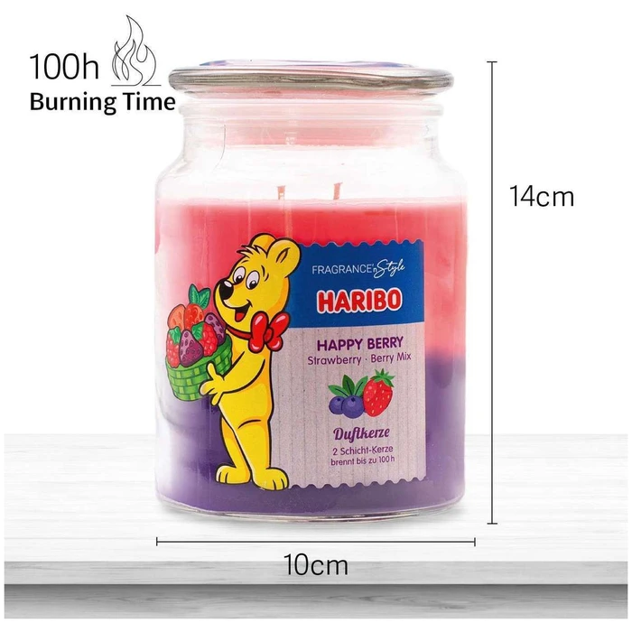 Haribo Αρωματικό Κερί Happy Berry - 510 g