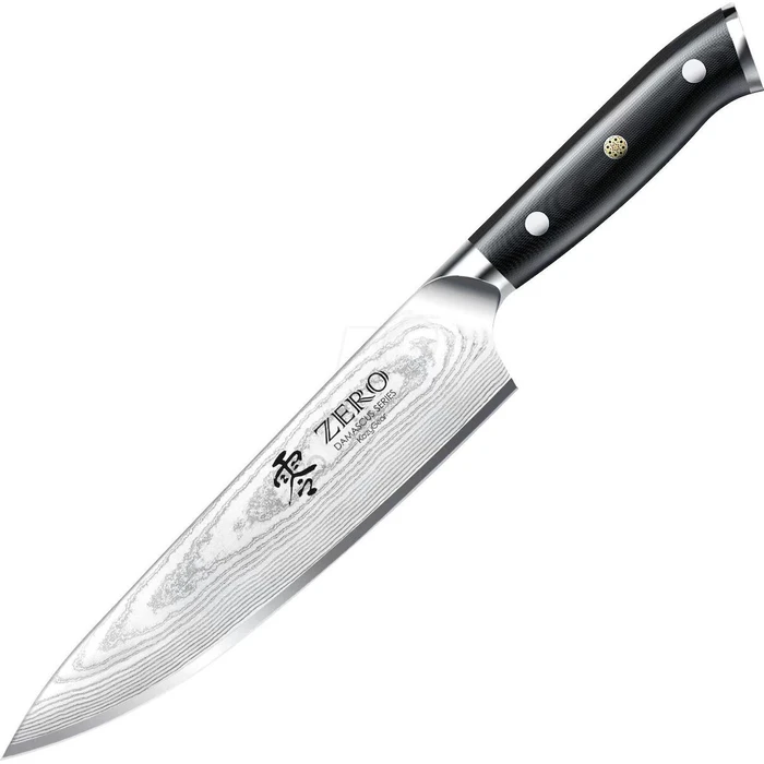 KozyGear Premier 8" (20,32 cm) Επαγγελματικό Μαχαίρι Chef Ιαπωνικής Λεπίδας Superstahl