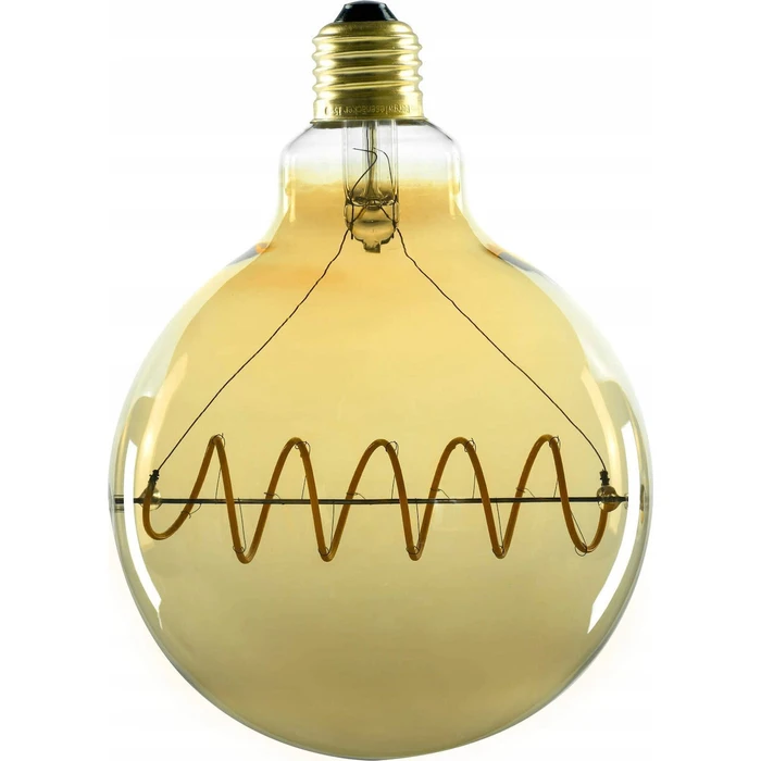 SEGULA LED Bridge Globe 125 Curved Plus gold E27 6,5W 1900K