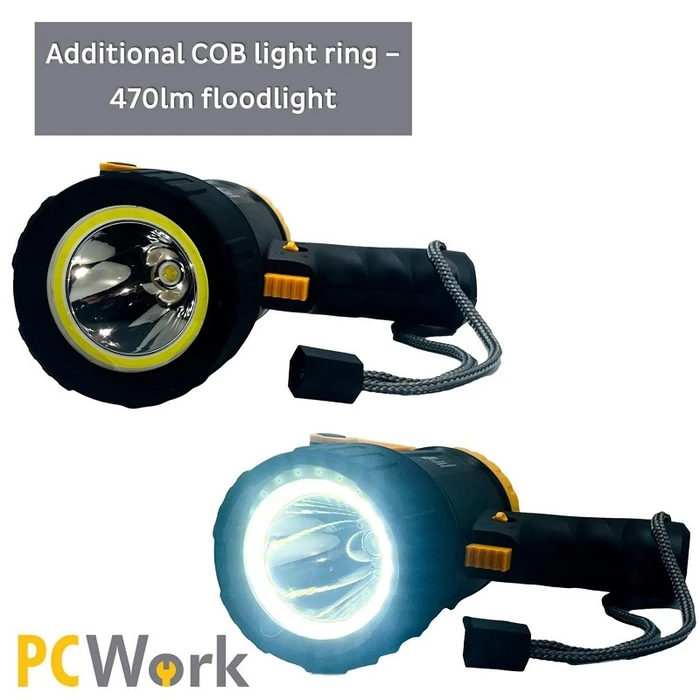 PCWork Handheld Floodlight IPX7 1590lm PCW12I