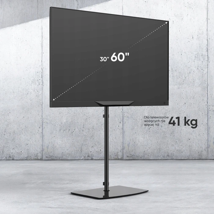 Βάση Δαπέδου Τηλεόρασης Onkron TS5065-B 30-60" Μαύρη