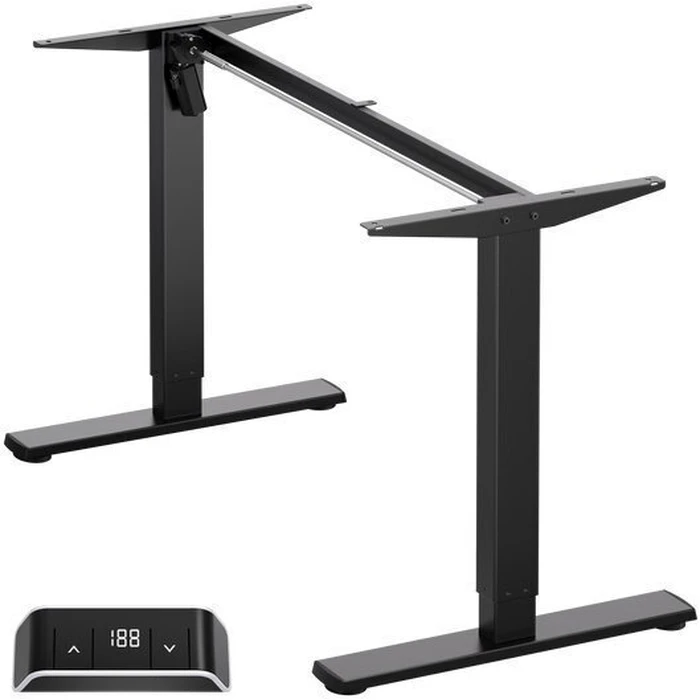 Onkron WDF221E-B Motorised Standing Desk Frame - Black