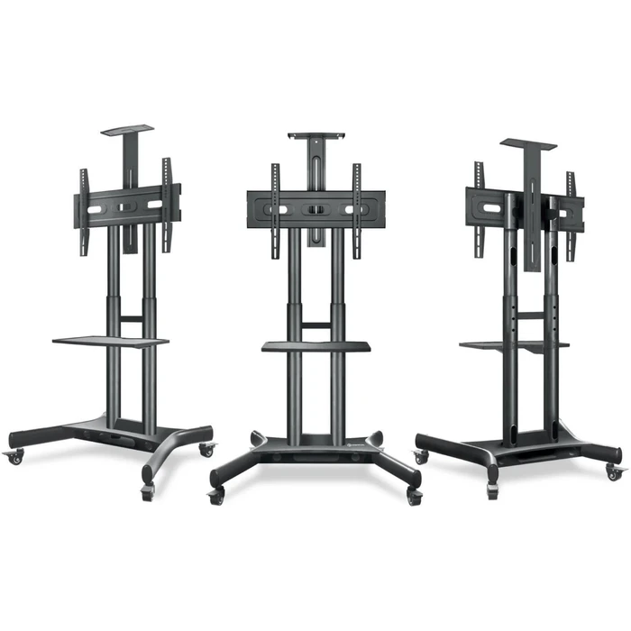 Onkron TS1551-B Κινητή Βάση Τηλεόρασης 40-70'' Μαύρη (με ρόδες)