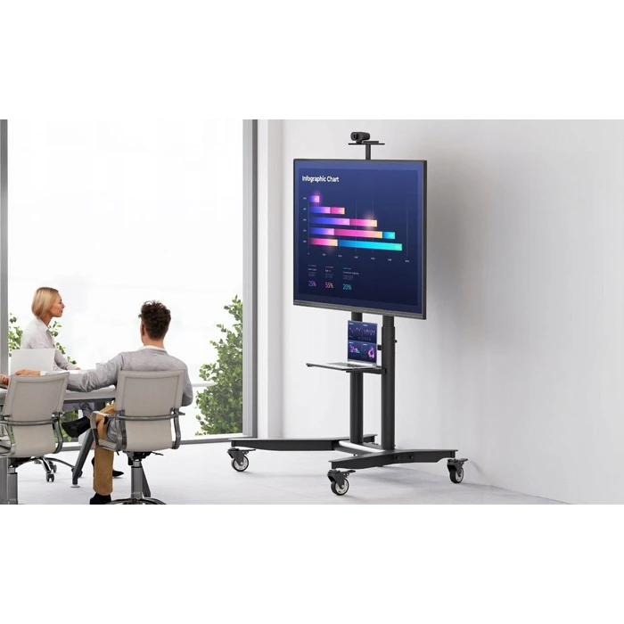 Βάση τηλεόρασης Onkron TS1871-B (55"–90") Μαύρη