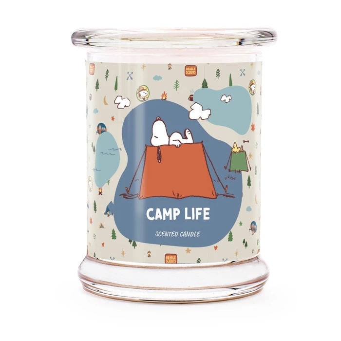Αρωματικό κερί σε βάζο Relaxdays 11,5x9,5 εκ. – 50 ώρες (Peanuts, MPN A1840)