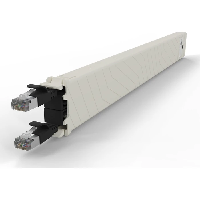 PATCHBOX Patchbox.one Copper Cassette 8RU (0.8 m), Cat.6a, U/FTP (STP), PoE, Black