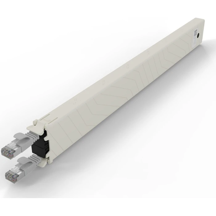 Patchbox U/FTP (STP) Cat.6a (Gigabit) Καλώδιο Δικτύου Ethernet 0,8 m Γκρι