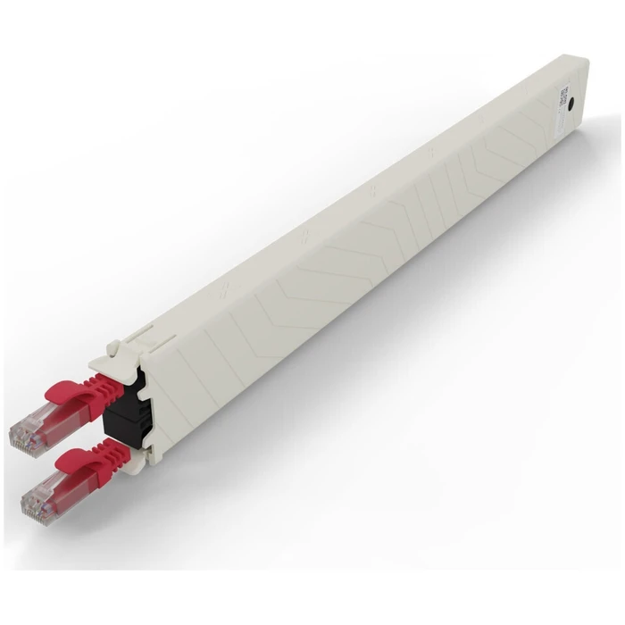 Patchbox U/UTP Cat.6a (Gigabit) Καλώδιο Δικτύου Ethernet 0.8 m Κόκκινο