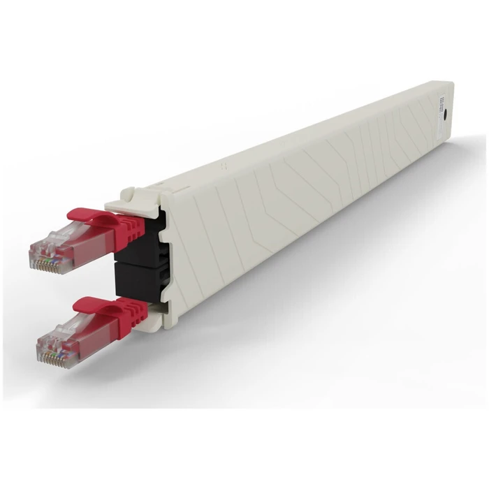 Patchbox U/UTP Cat.6a (Gigabit) Καλώδιο Δικτύου Ethernet 0.8 m Κόκκινο