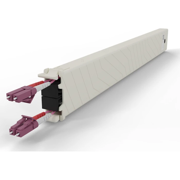 Patchbox Patchbox.one Kupferkassette 8RU (0,8 m) - Οπτικό καλώδιο OM4 LC-LC, ερικαγιολετί