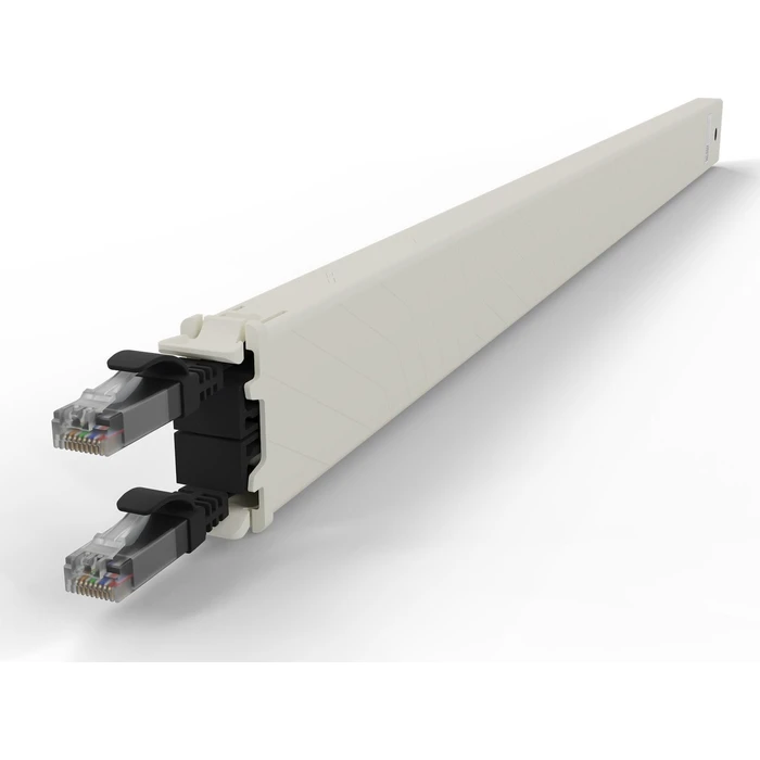 Patchbox U/UTP Cat.6a (Gigabit) Καλώδιο Δικτύου Ethernet 1.8m Μαύρο