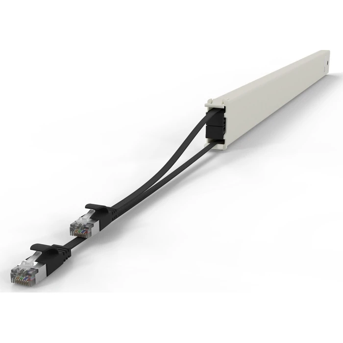 Patchbox U/FTP (STP) Cat.6a (Gigabit) Καλώδιο Δικτύου Ethernet 2.5m Μαύρο