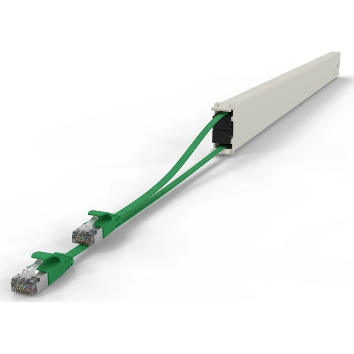 Patchbox U/FTP (STP) Cat6a Ethernet Network Cable 2.5m Green