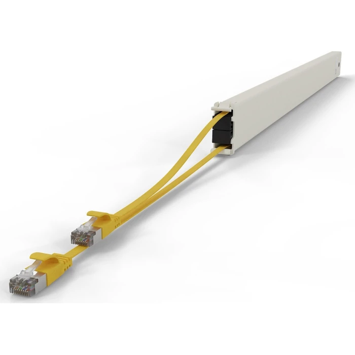 Patchbox U/FTP Cat.6a επίπεδο καλώδιο Ethernet 2,5 m, κίτρινο